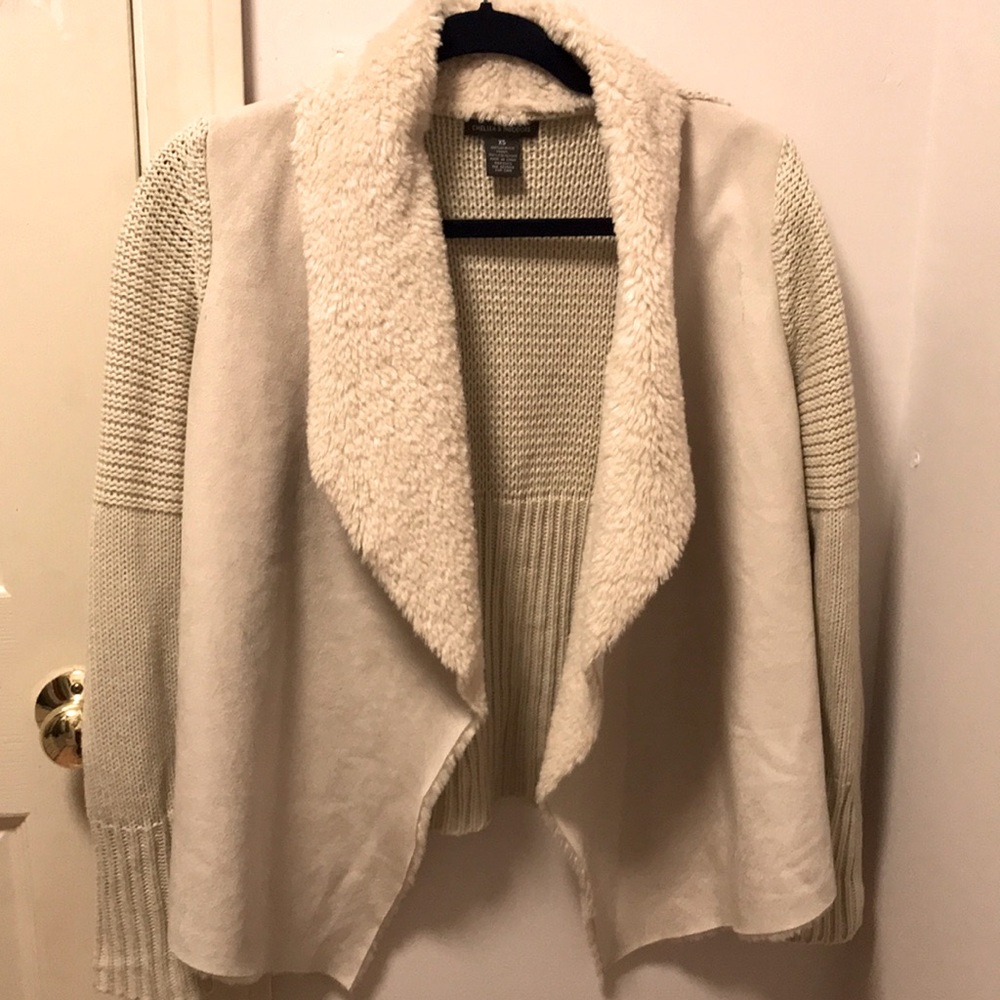Adorable sweater/jacket!